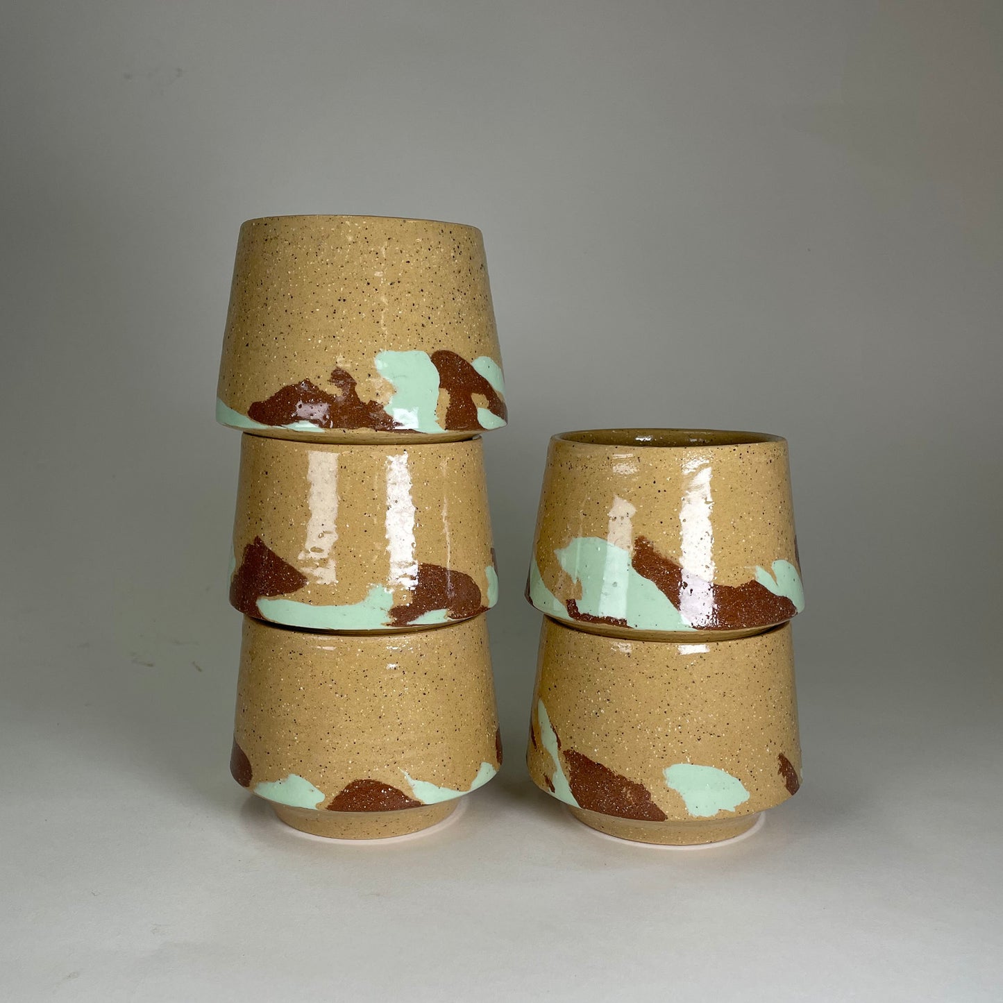 TASSE EN CÉRAMIQUE POUR POUR  LUNGO  &  LATTÉ   +/-10 oz